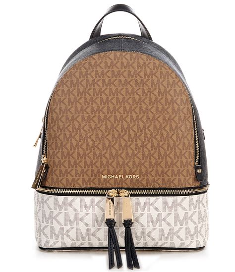 michael kors rhea zip backpack